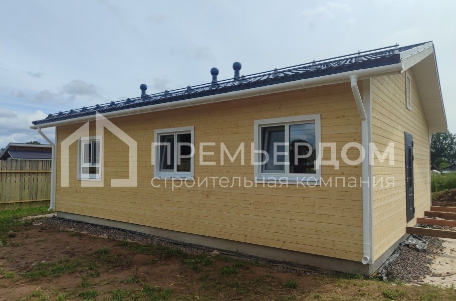 Фото со стройплощадок - Каркасный дом 8х10 м.