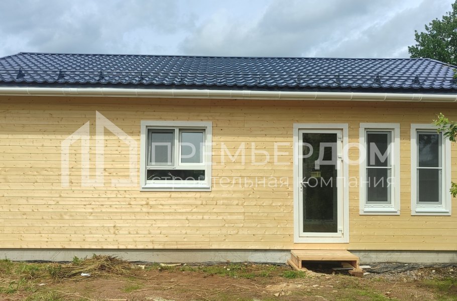 Фото со стройплощадок - Каркасный дом 8х10 м.