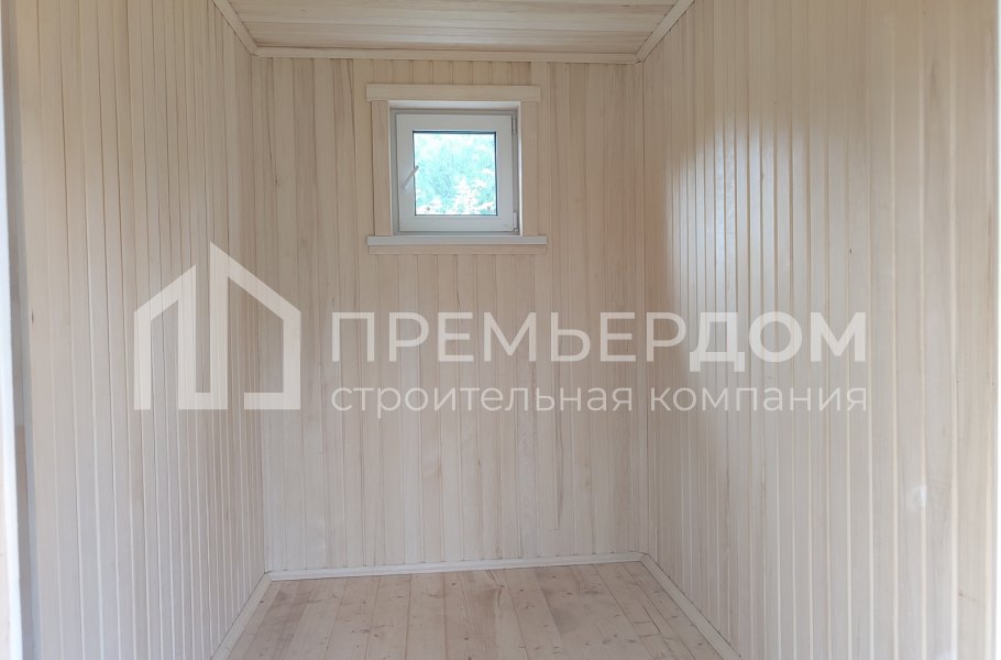 Фото со стройплощадок - Каркасная баня 3х8 м.