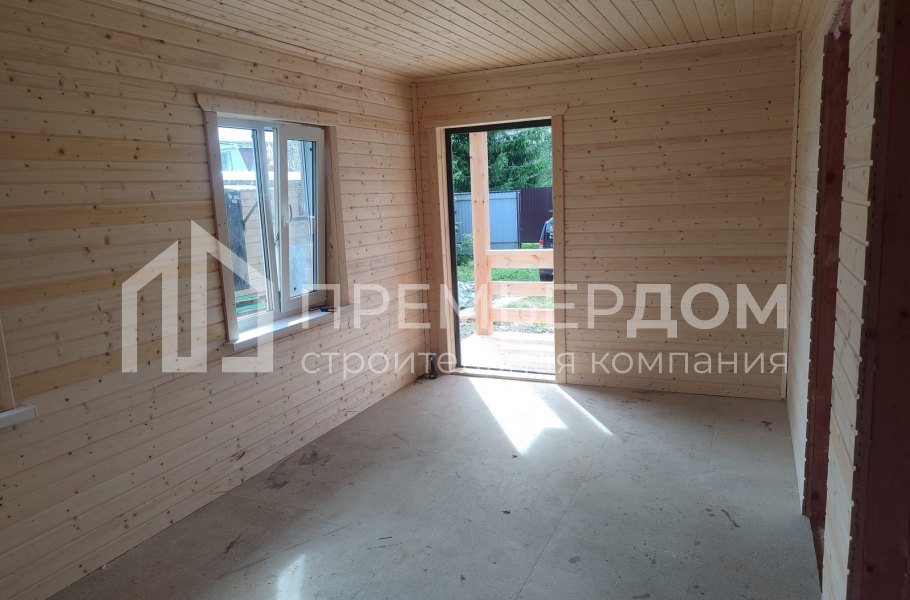 Фото со стройплощадок - Каркасный дом 6х7,5 м.