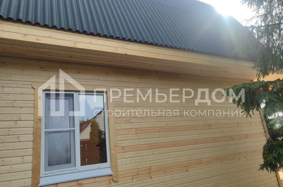 Фото со стройплощадок - Каркасный дом 6х7,5 м.