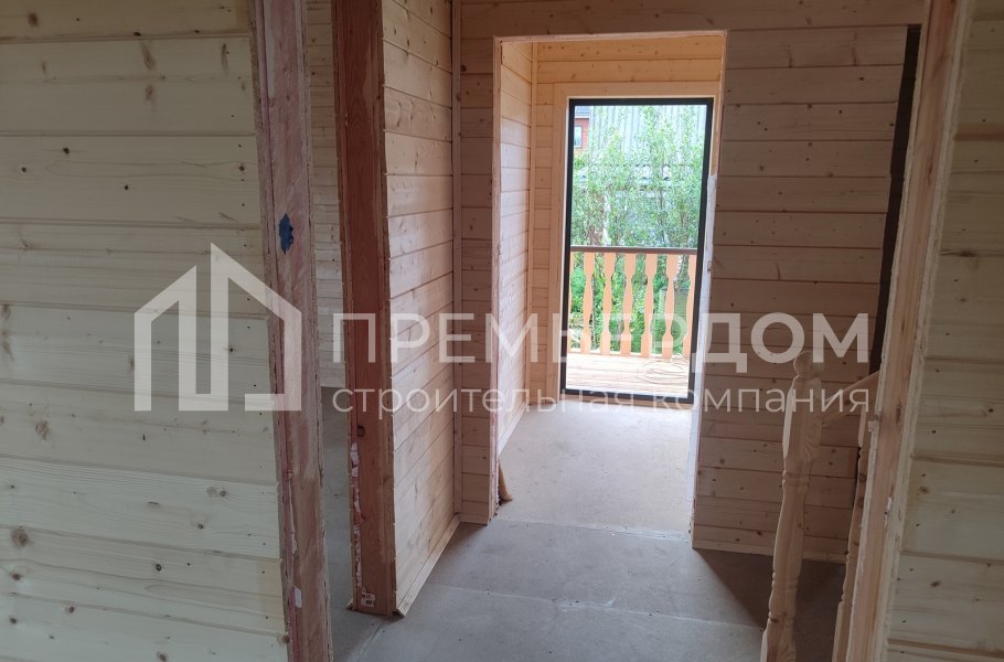 Фото со стройплощадок - Каркасный дом 7,5х7,5 м.