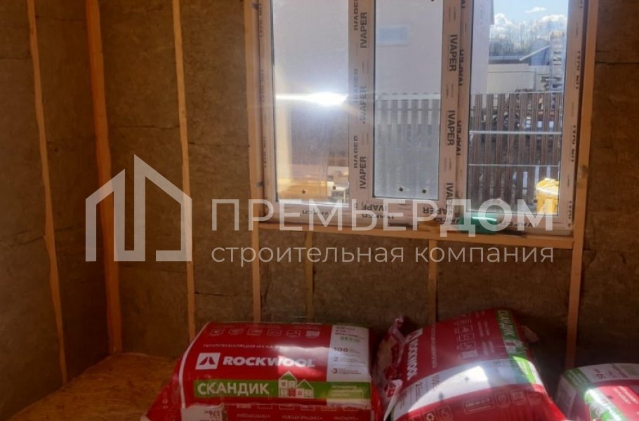 Фото со стройплощадок - Дом по проекту К-5