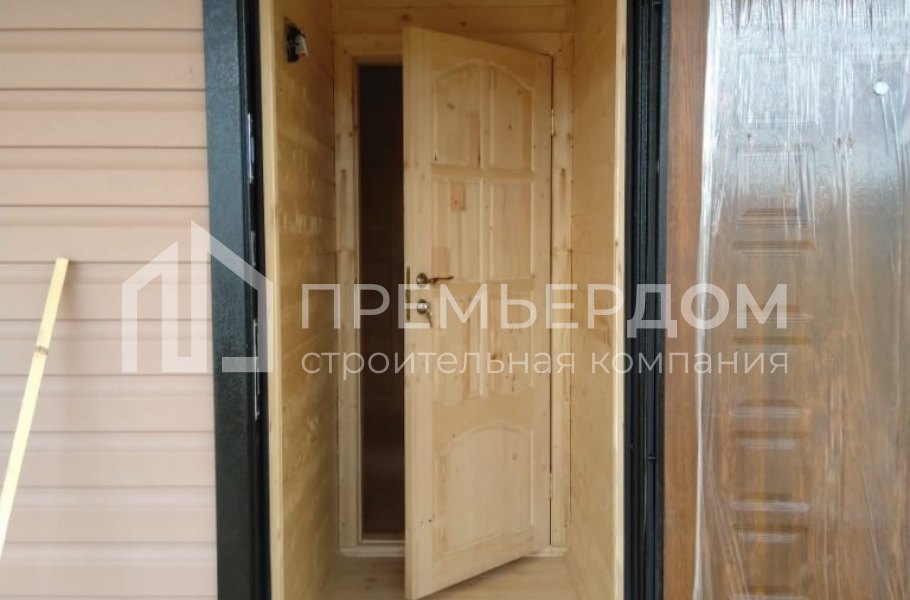 Фото со стройплощадок - Каркасный дом 9х10 м.