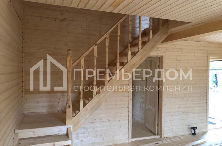 Фото со стройплощадок - Каркасный дом 6х8 м