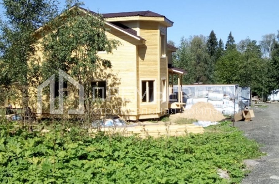 Фото со стройплощадок - Дом по проекту К-68