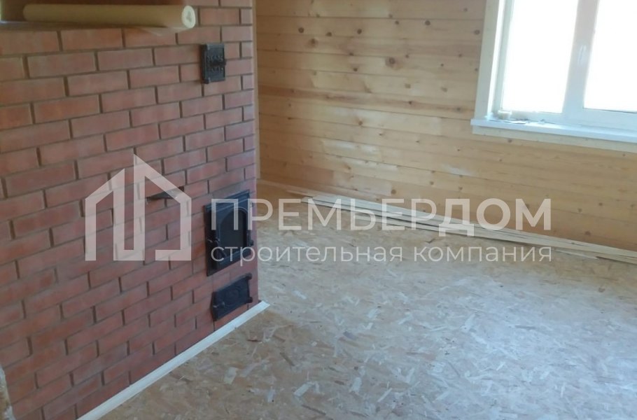 Фото со стройплощадок - Дом по проекту Д-57