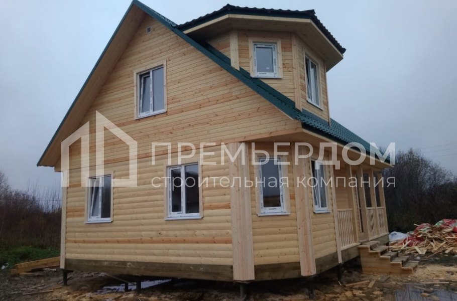 Фото со стройплощадок - Дом по проекту Д-111