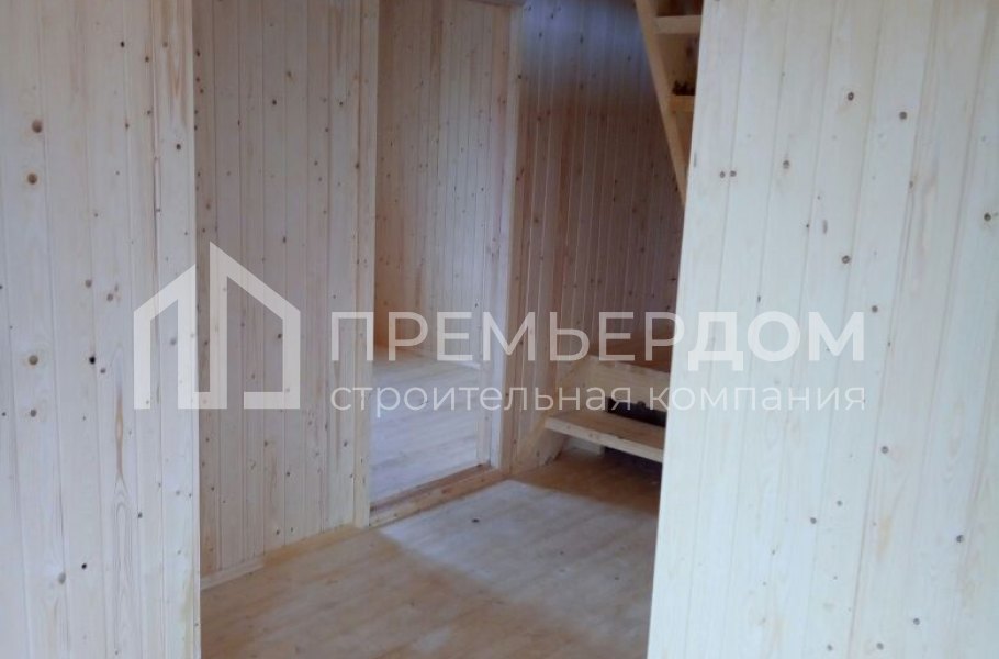 Фото со стройплощадок - Каркасный дом 6х8 м.