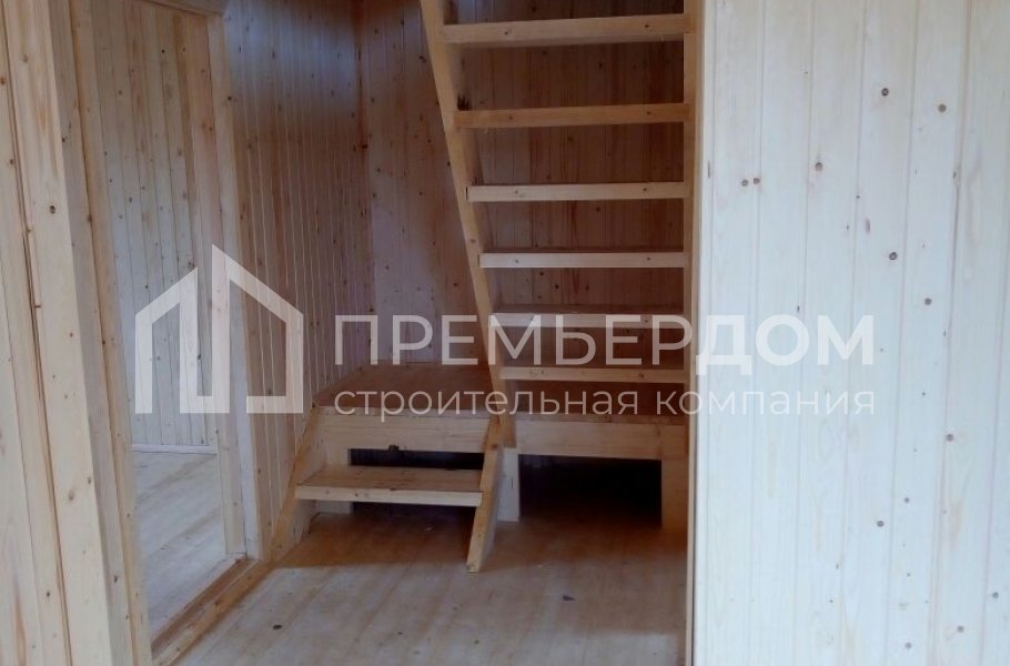 Фото со стройплощадок - Каркасный дом 6х8 м.