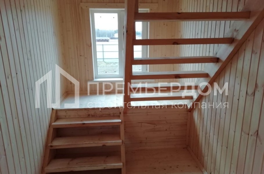 Фото со стройплощадок - Каркасный дом 7х9 м.