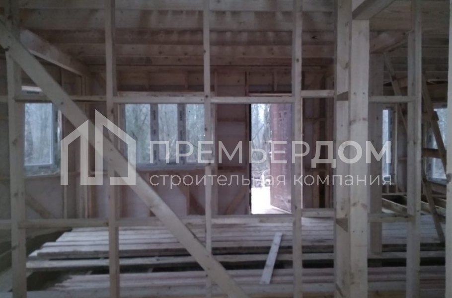 Фото со стройплощадок - Дом по проекту К-126