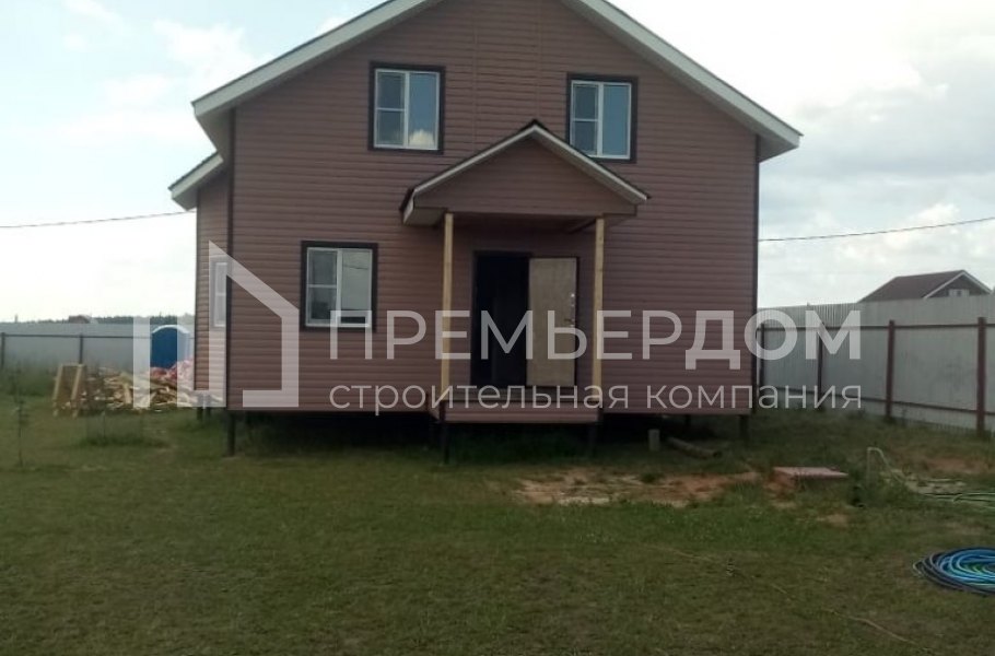 Фото со стройплощадок - Дом по проекту К-126