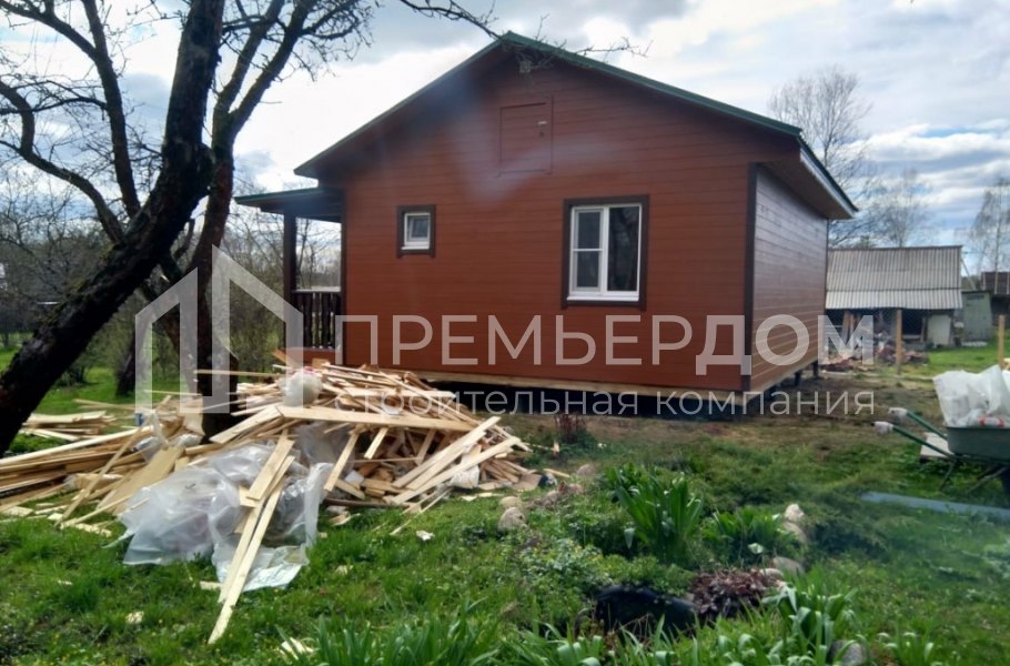 Фото со стройплощадок - Дом по проекту К-125