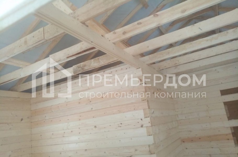 Фото со стройплощадок - Дом по проекту Д-121