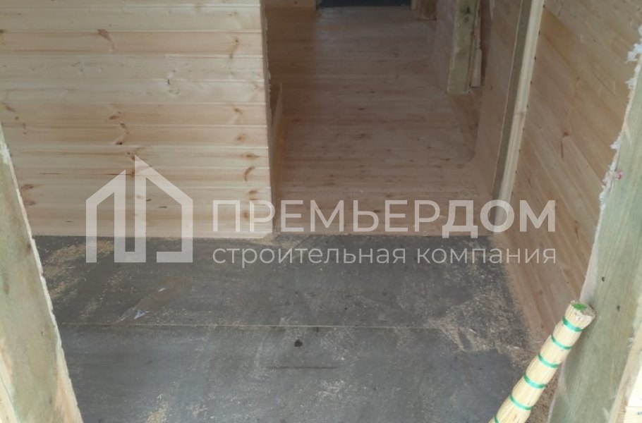 Фото со стройплощадок - Каркасный дом 8х10 м.