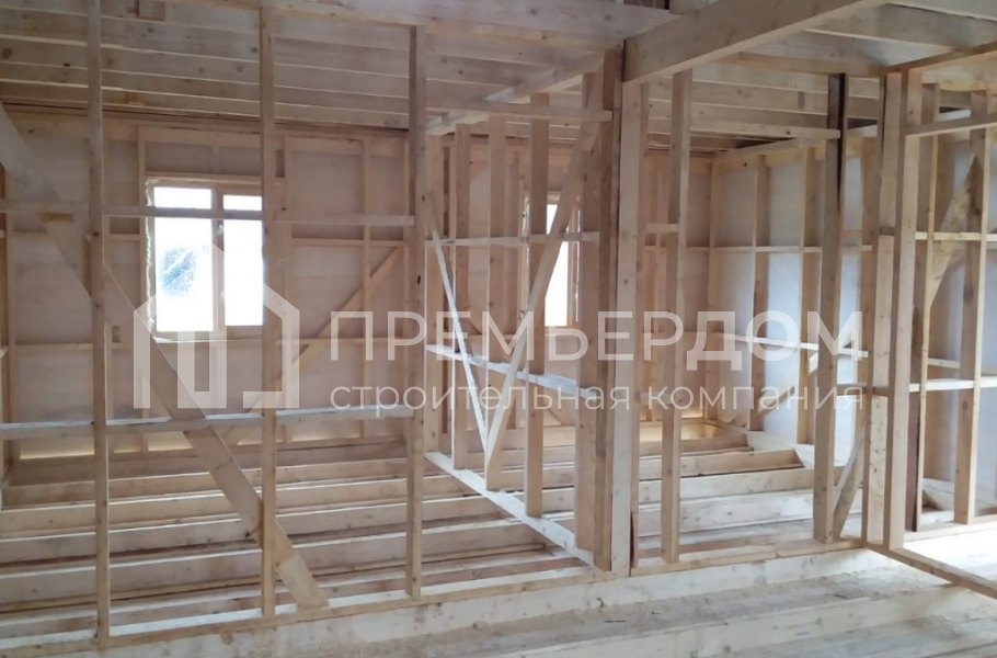 Фото со стройплощадок - Дом по проекту К-11