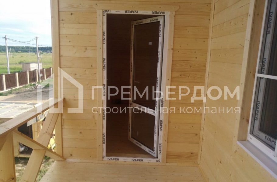 Фото со стройплощадок - Дом по проекту К-5