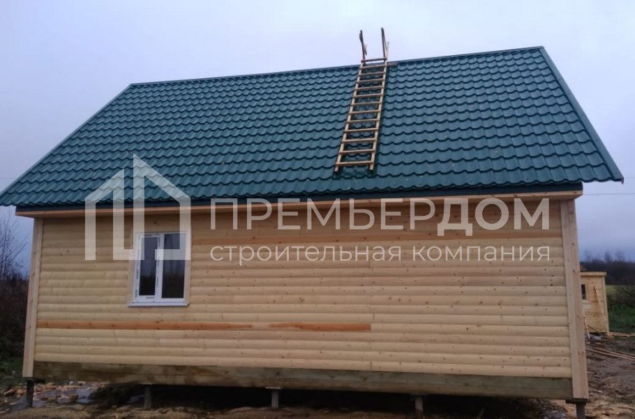 Фото со стройплощадок - Дом по проекту Д-111