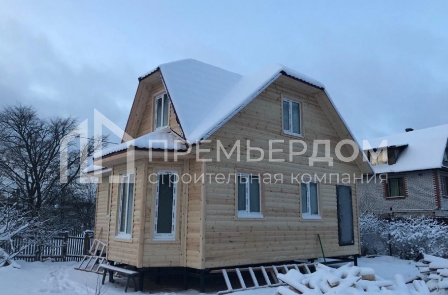 Фото со стройплощадок - Дом по проекту К-12