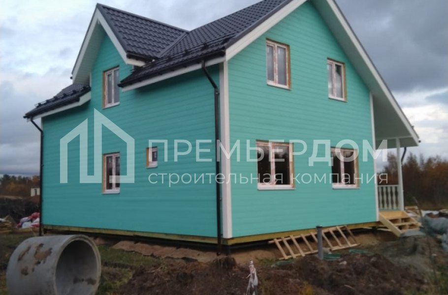 Фото со стройплощадок - Дом по проекту К-51 и баня