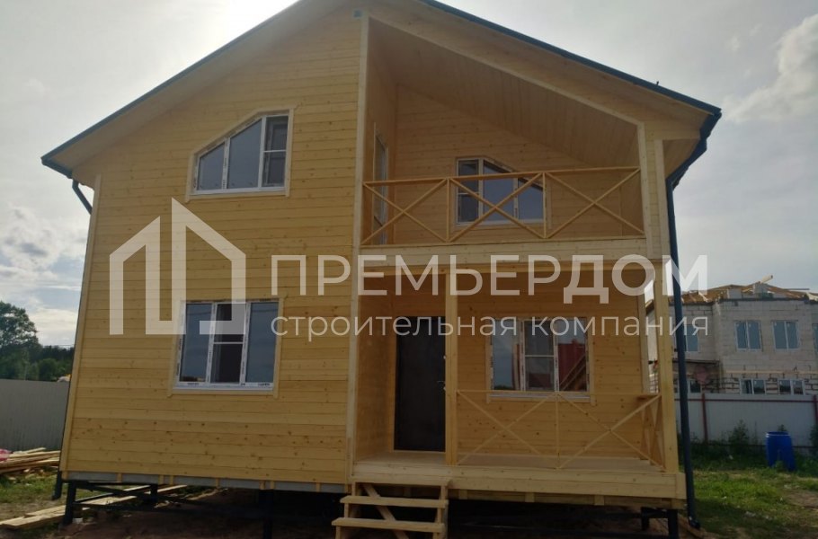 Фото со стройплощадок - Дом по проекту К-5