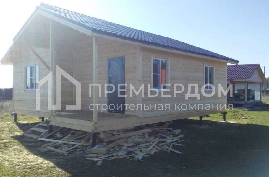 Фото со стройплощадок - Дом по проекту К-69