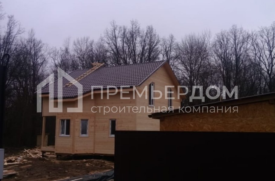 Фото со стройплощадок - Дом по проекту К-126