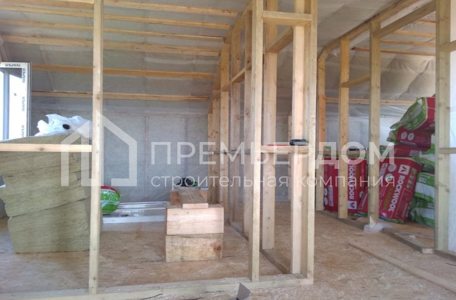 Фото со стройплощадок - Дом по проекту К-127