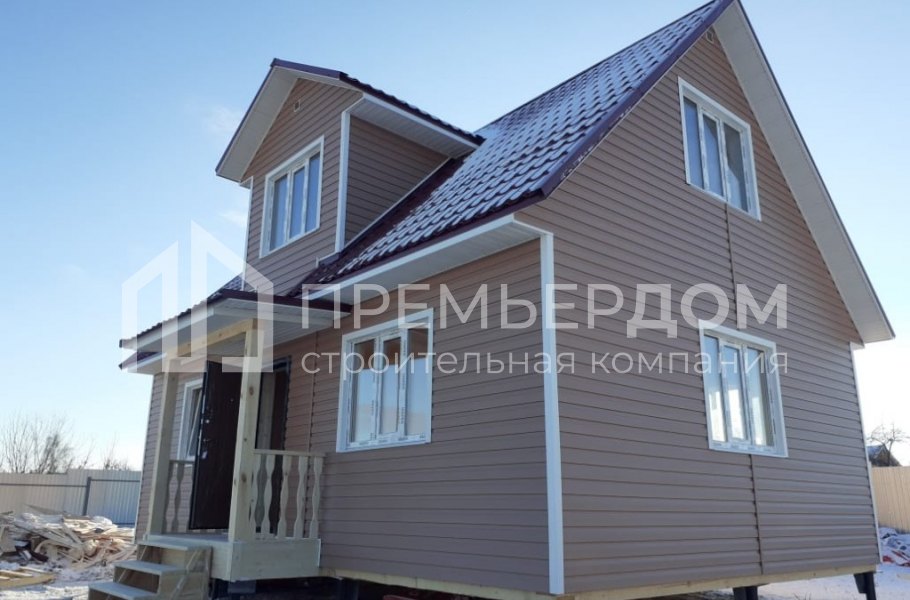 Фото со стройплощадок - Дом по проекту К-16