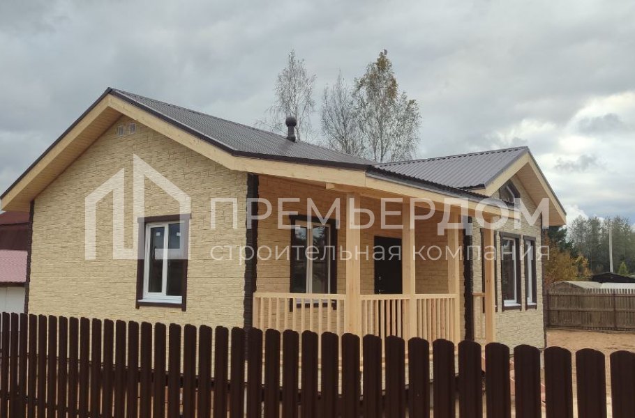 Фото со стройплощадок - Каркасный дом 8,5х9 м.