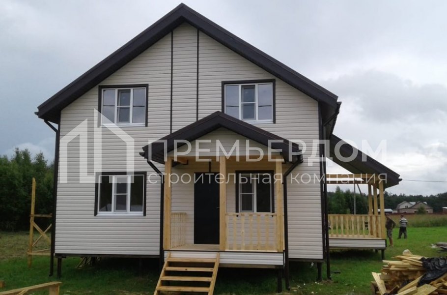 Фото со стройплощадок - Дом по проекту К-29