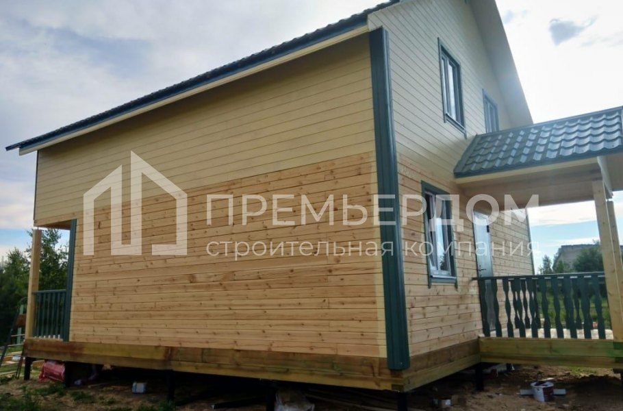 Фото со стройплощадок - Дом по проекту Д-126