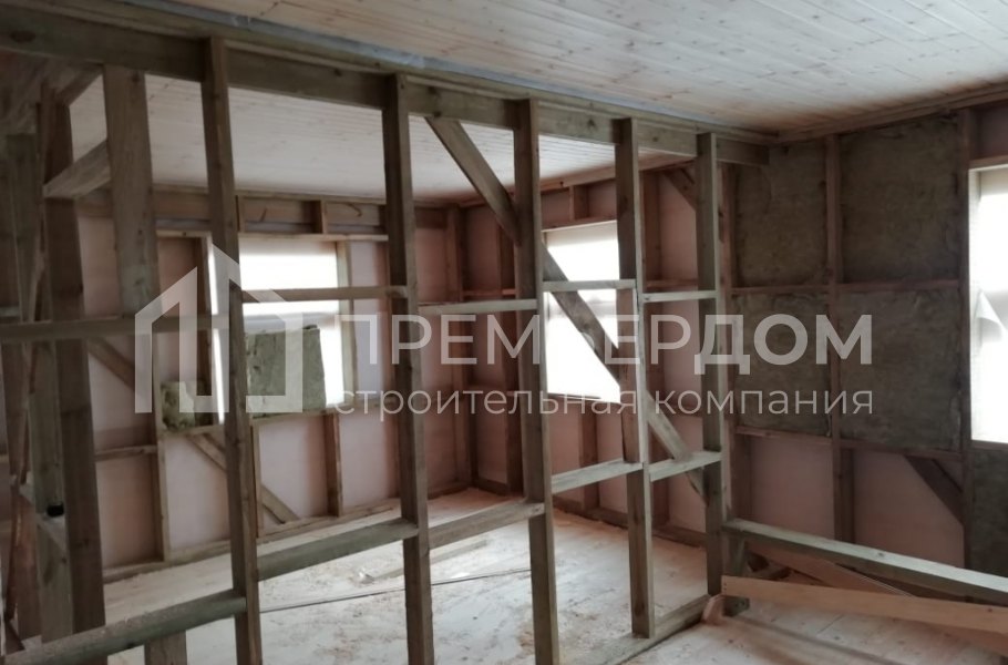 Фото со стройплощадок - Дом по проекту К-3