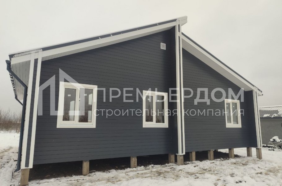 Фото со стройплощадок - Каркасный дом 12х10 м.