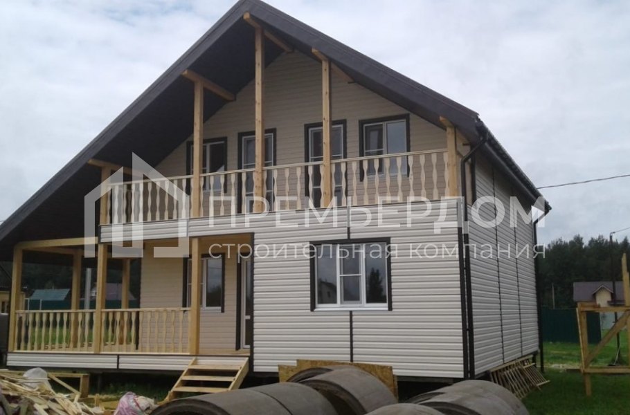 Фото со стройплощадок - Дом по проекту К-29