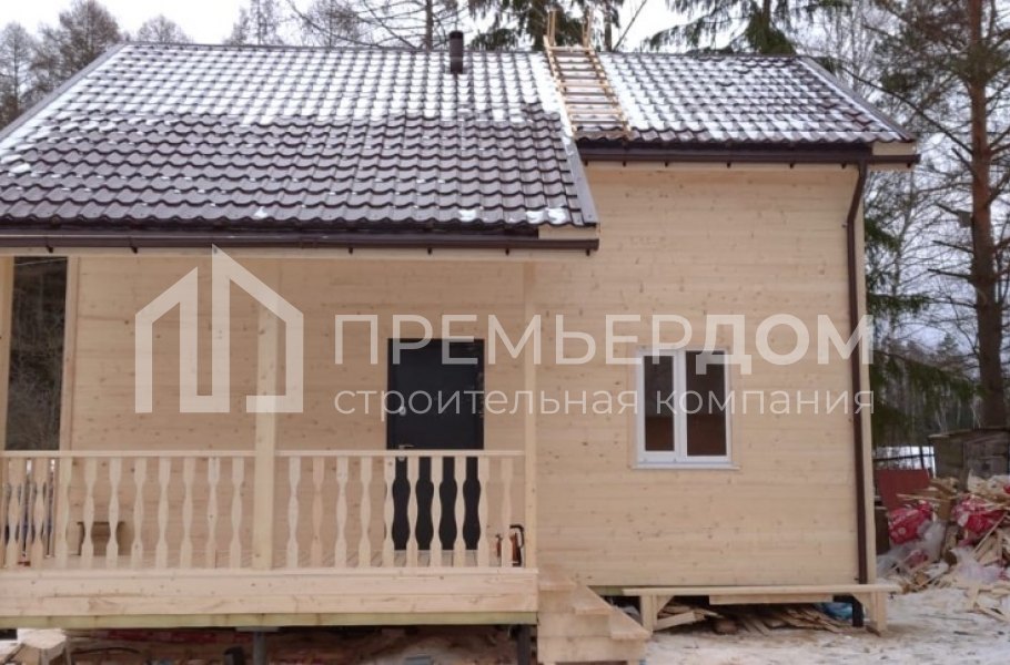 Фото со стройплощадок - Дом по проекту К-71