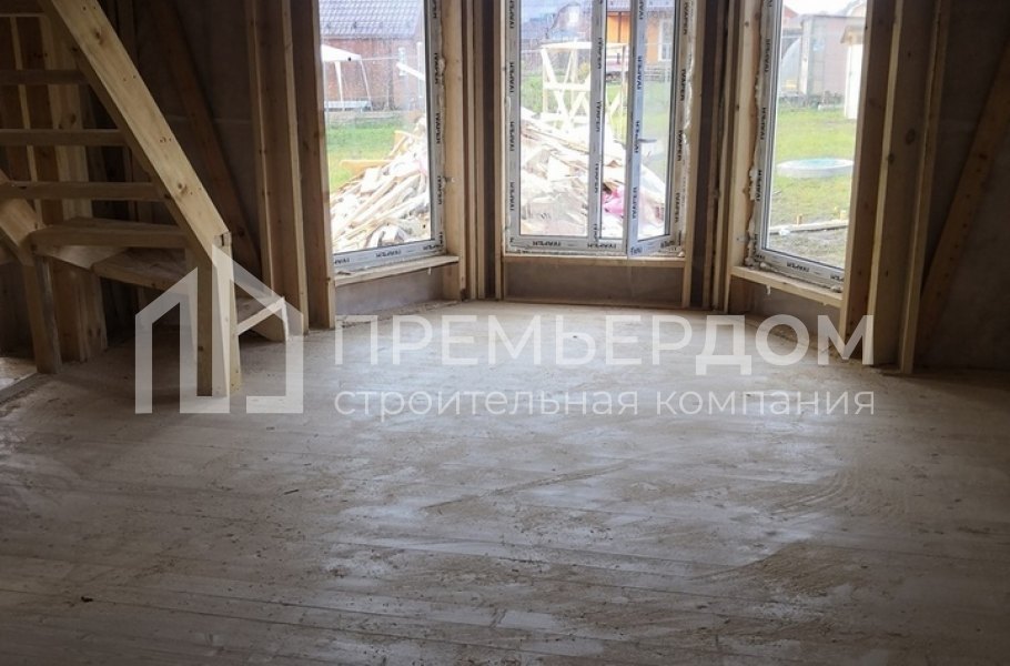 Фото со стройплощадок - Дом по проекту К-127