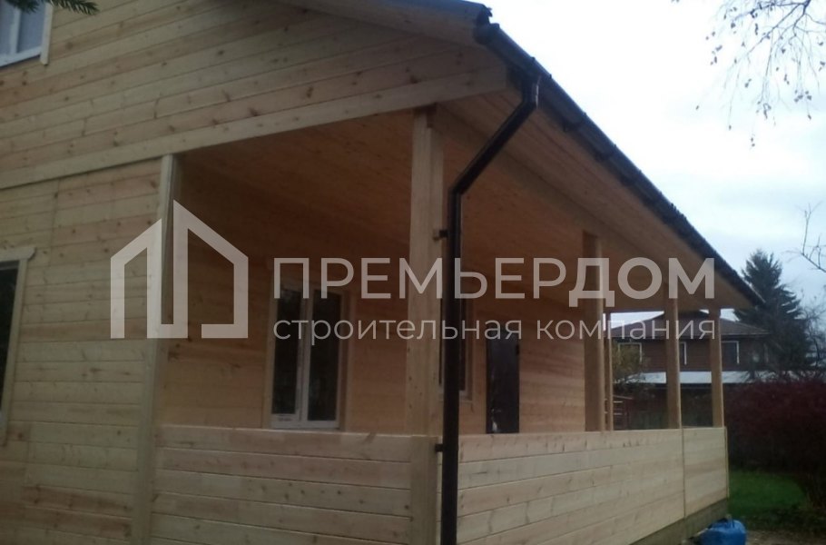 Фото со стройплощадок - Каркасный дом 8х9 м