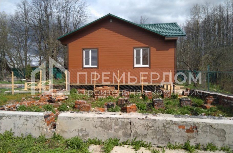 Фото со стройплощадок - Дом по проекту К-125