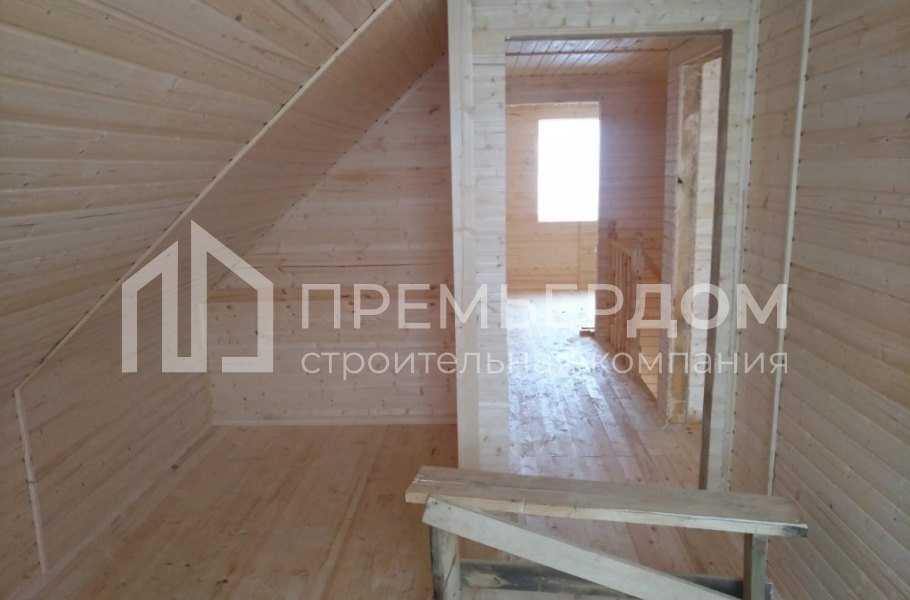 Фото со стройплощадок - Каркасный дом 8х10 м.