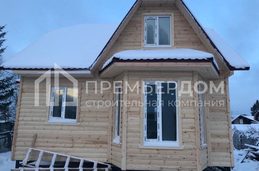 Фото со стройплощадок - Дом по проекту К-12