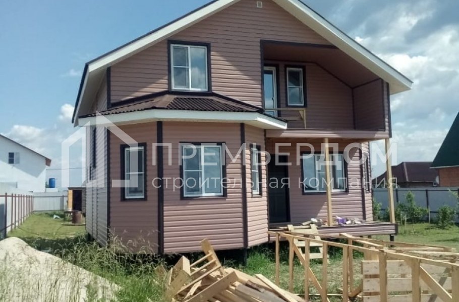 Фото со стройплощадок - Дом по проекту К-126