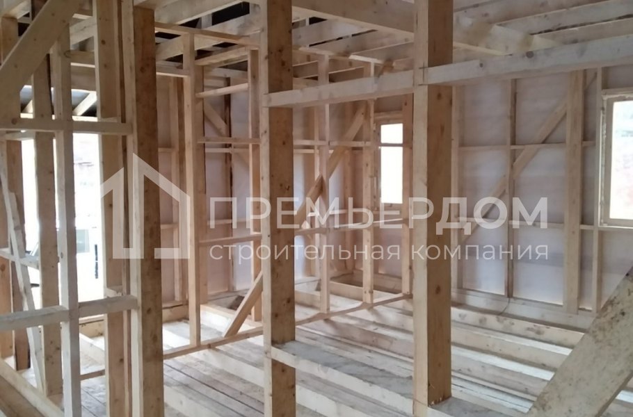 Фото со стройплощадок - Дом по проекту К-11