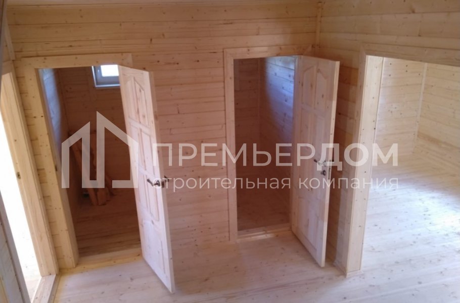 Фото со стройплощадок - Каркасный дом 9х10 м.