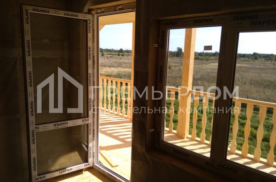 Фото со стройплощадок - Дом по проекту К-127