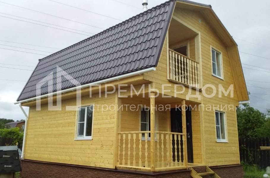 Фото со стройплощадок - Дом по проекту К-28