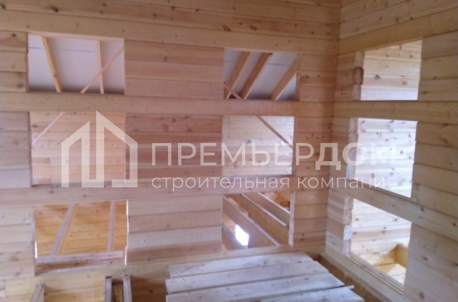 Фото со стройплощадок - Дом по проекту Д-60