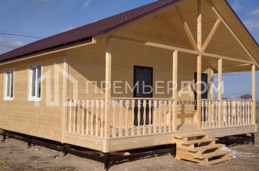 Фото со стройплощадок - Дом по проекту К-92