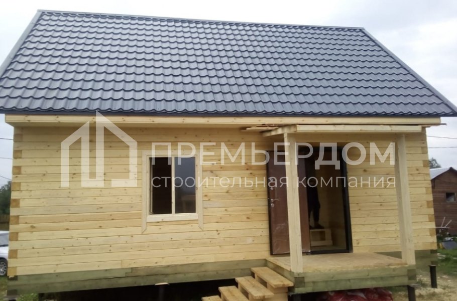 Фото со стройплощадок - Дом по проекту Д-11